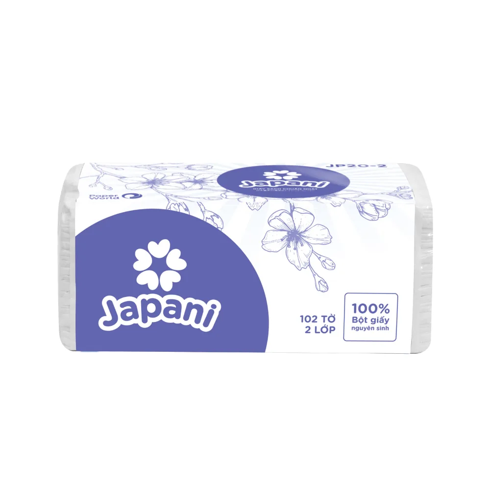 Khăn giấy lau tay rút Japani 20-2 JP20-2