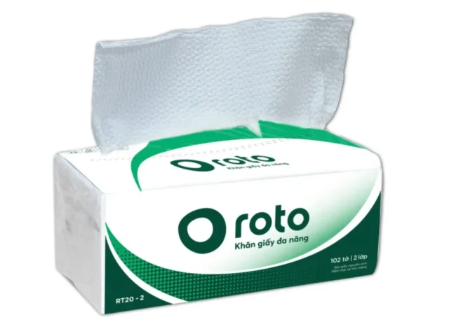 Khăn giấy lau tay rút Roto 20-2 RT20-2 – ảnh 2