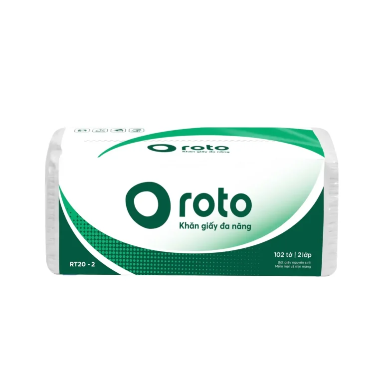 Khăn giấy lau tay rút Roto 20-2