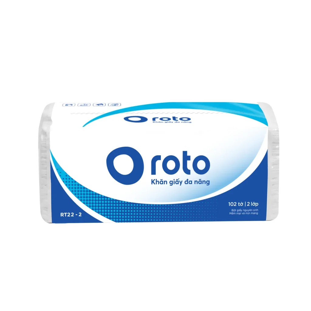 Khăn giấy lau tay rút Roto 22-2 RT22-2
