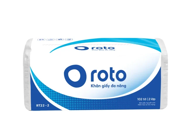 Khăn giấy lau tay rút Roto 22-2 RT22-2