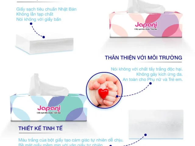 Khăn giấy rút hộp Japani Silk 180 JPS180 – ảnh 2