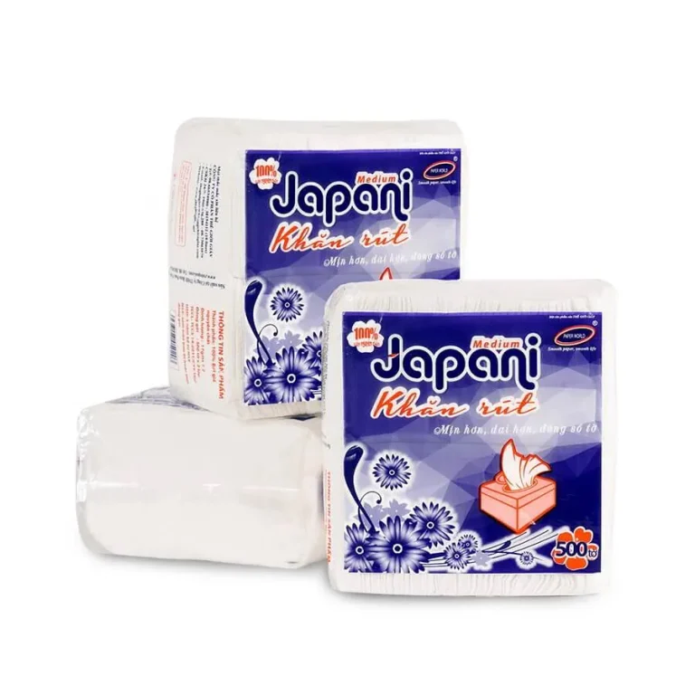 Khăn giấy ăn rút Japani 500X JP500X – ảnh 2