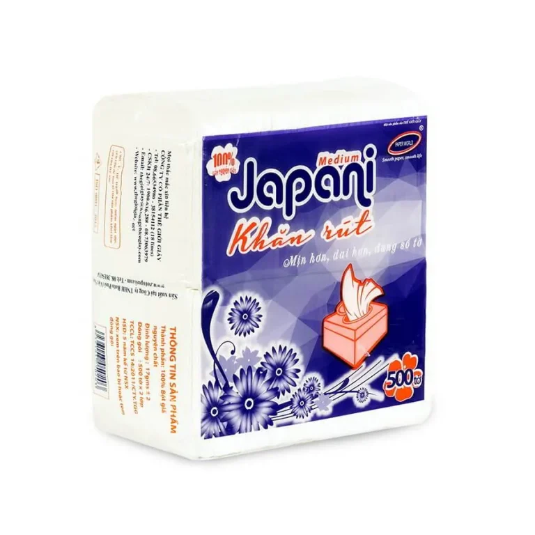 Khăn giấy ăn rút Japani 500X